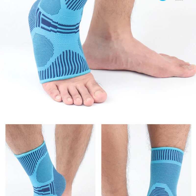 1PC Ankle Brace Compression Support Sleeve Elastic Breathable for Injury Recovery Joint Pain Foot Men Women Sport Fi