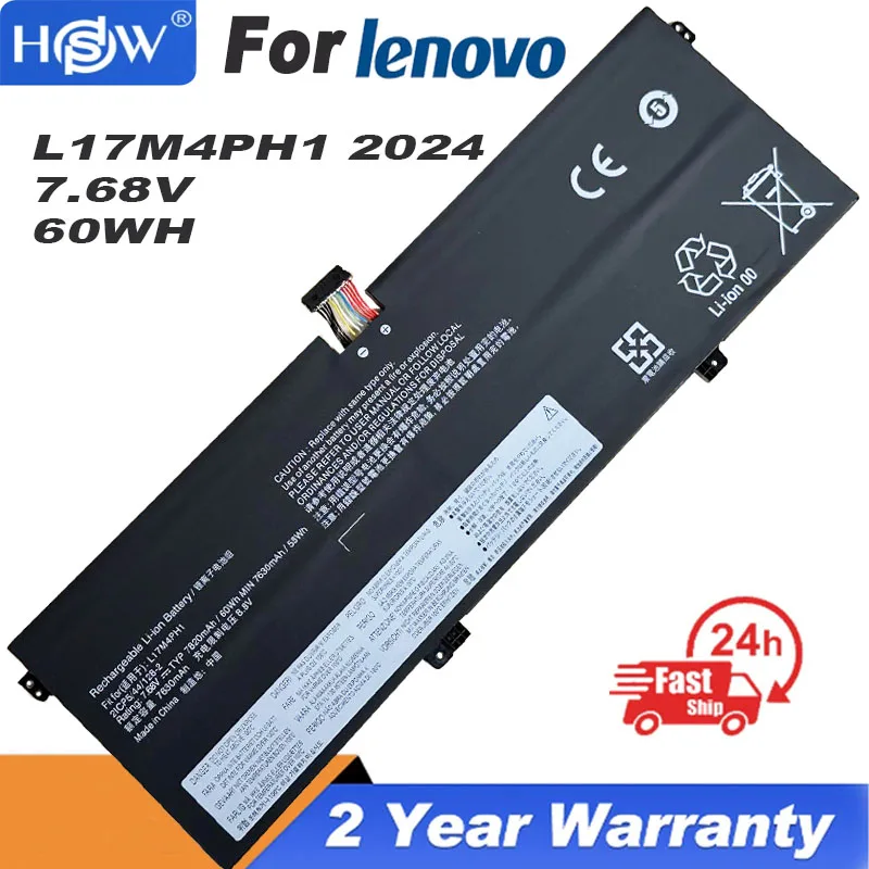 

Аккумулятор для ноутбука L17C4PH1 для Lenovo YOGA 7 Pro Pro-13IKB C930 C930-13IKB 81C4 7,68 V 60Wh L17M4PH1 L17C4PH2