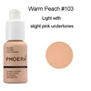 PHOERA 30ml Liquid Foundation Set Oil-control Concealer Cream Hydrating Long Lasting Hydrating Makeup Foundation TSLM1 2