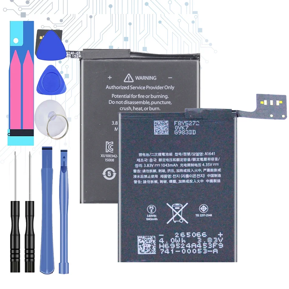 Batteria Per Apple Ipod Touch 6A 6 Generazione 6 G A1641/Nano 6 6Th 616-0531 8/16 Gb 616-0229/Glassic Gen 5 6 7 Th 80/120/160Gb