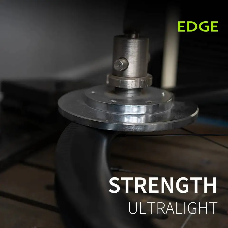 ELITEWHEELS EDGE カーボンリムブレーキロードホイールセット超軽量