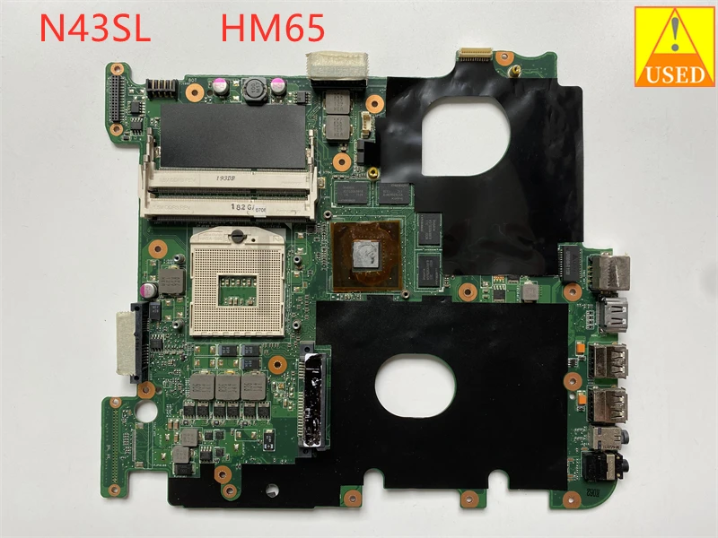 USED Laptop Motherboard N43SL For ASUS N43SL Fully Tested  Works Perfectly