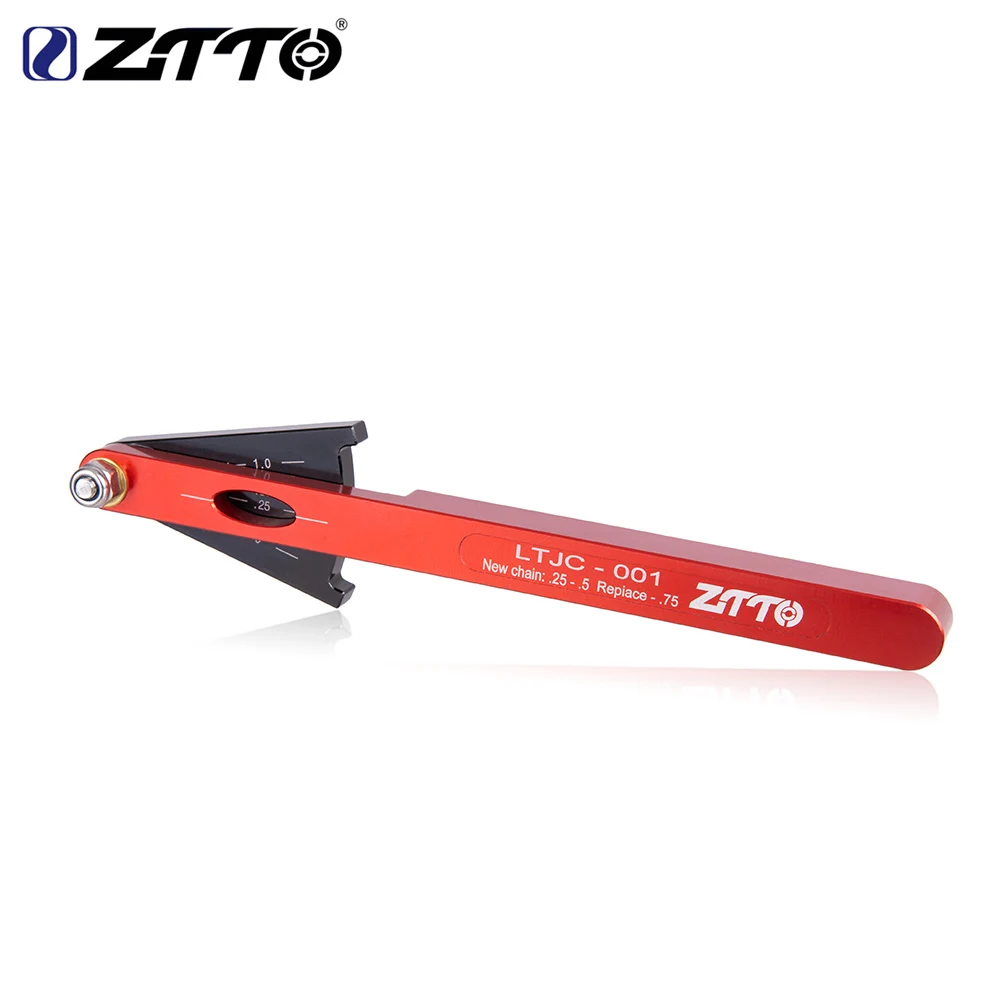 ZTTO-Indicador de desgaste de cadena de bicicleta MTB, herramienta de  verificación de cadena, Kits de medición de calibre de cadenas  multifuncionales para bicicleta de carretera y montaña - AliExpress