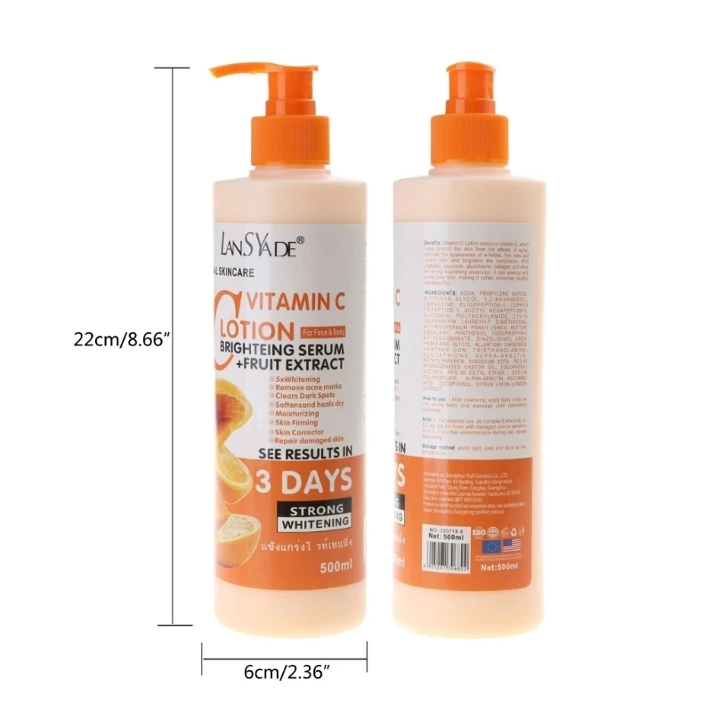 Body Lotion Vitamin-C Moisturizing Nourishing Body Cream Repair Skin Care Anti-chapping Brightening Nourishing Serum Wholesale 5