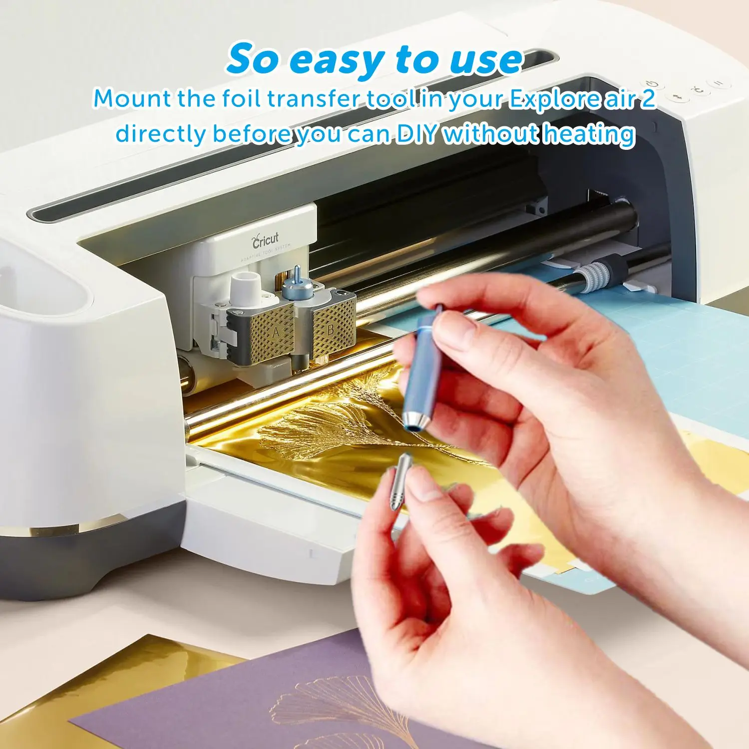 Набор для переноса фольги для Cricut Explore 3 Air 2 One для Cricut Maker 3 Аксессуары