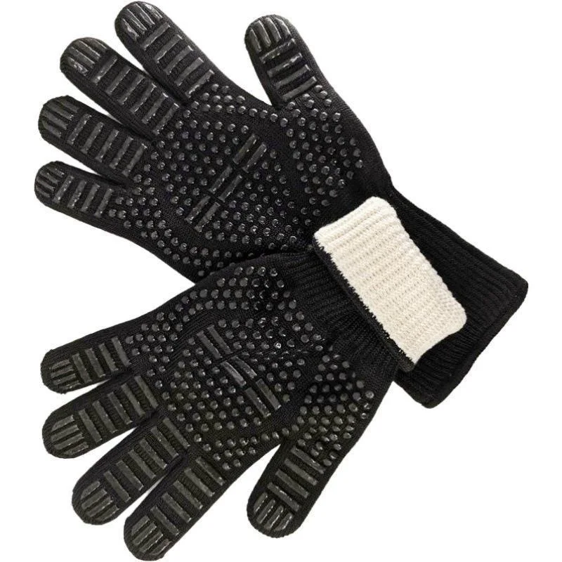 Silicone Kitchen Gloves for High Temperature BBQ