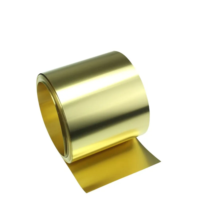 

Brass Strip Brass Metal Thin Sheet Foil Plate Thickness 0.1-0.8 mm width 10-200 mm Brass Sheet Foil Plate Strip