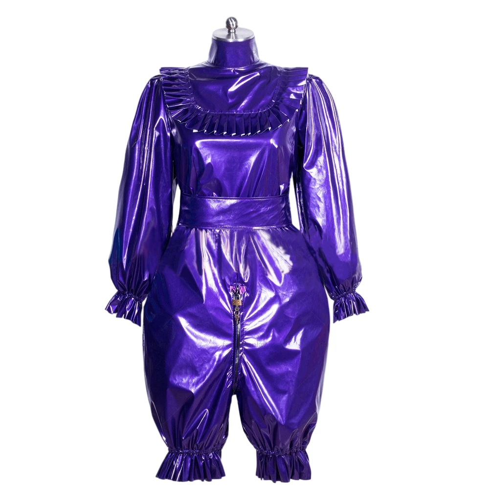 Sissy Maid Dress Lockable Uniform Cosplay Costume Feminization Sissy