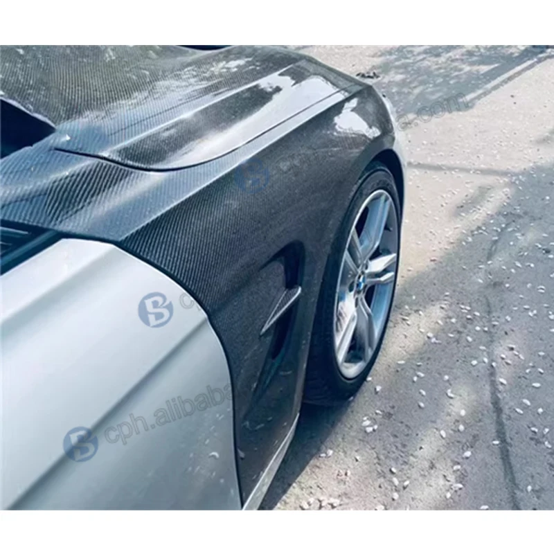 맞춤형 신제품 카본 파이버 통풍 펜더 3 시리즈 F30 F35 335i 340i 2013-2018 업그레이드