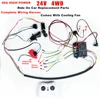12V 24V 4WD self-made high-power wire harness with independent fan and controller remote control for Power wheels wire harness 3