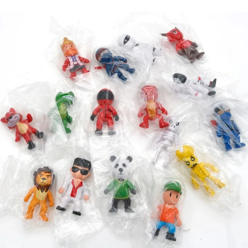 Stumble Guys Figure Toy Stumble Guys Figura Anime Action Figures Toy Set  For Boys PVC Model Collection Toys Kids - AliExpress
