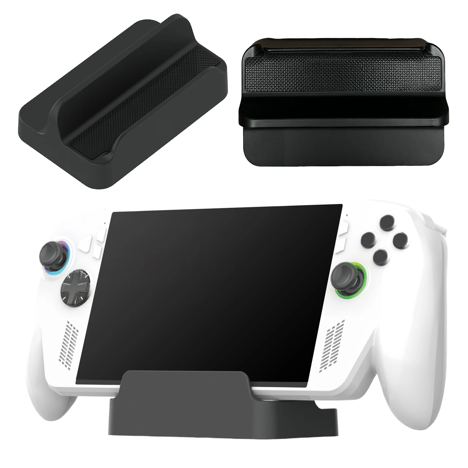 미끄럼 방지 실리콘 패드가 있는 데스크탑 브래킷 홀더 ROG Xbox Ally/ROG Xbox Ally X 콘솔용 Miimall 스탠드