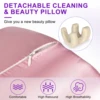 Beauty Pillow Anti-Wrinkle Neck Support Anti-ageing Beauty Pillow For Maintaining Facial Wrinkles Sleep Memory Foam Pillow 5