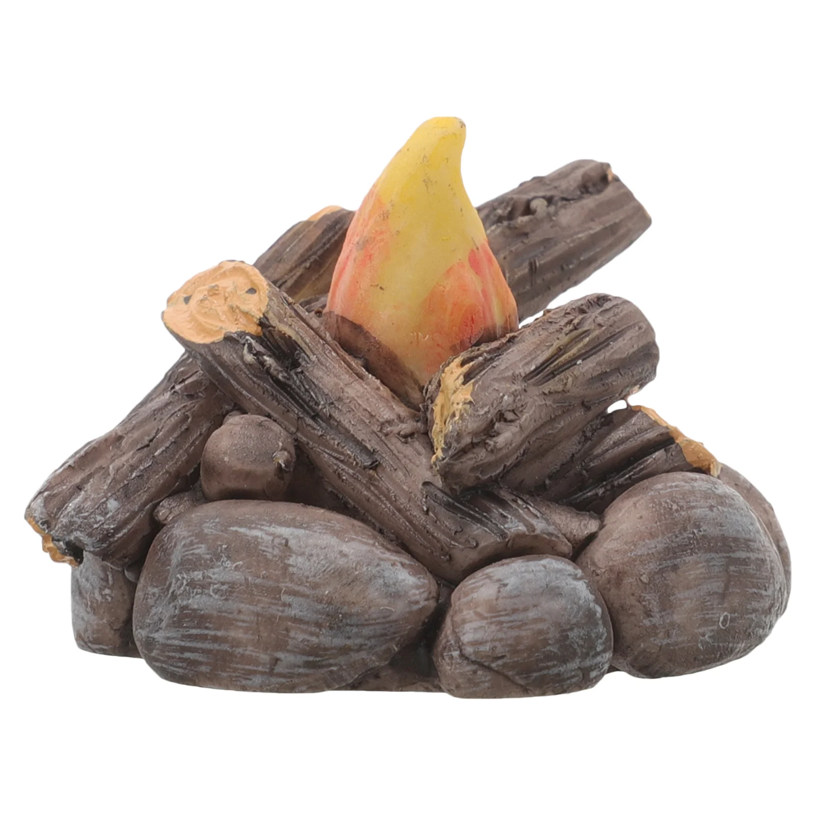 

Miniature Bonfire Model Fake Campfire Ornament Mini Bonfire Decoration Dollhouse Miniature Fire