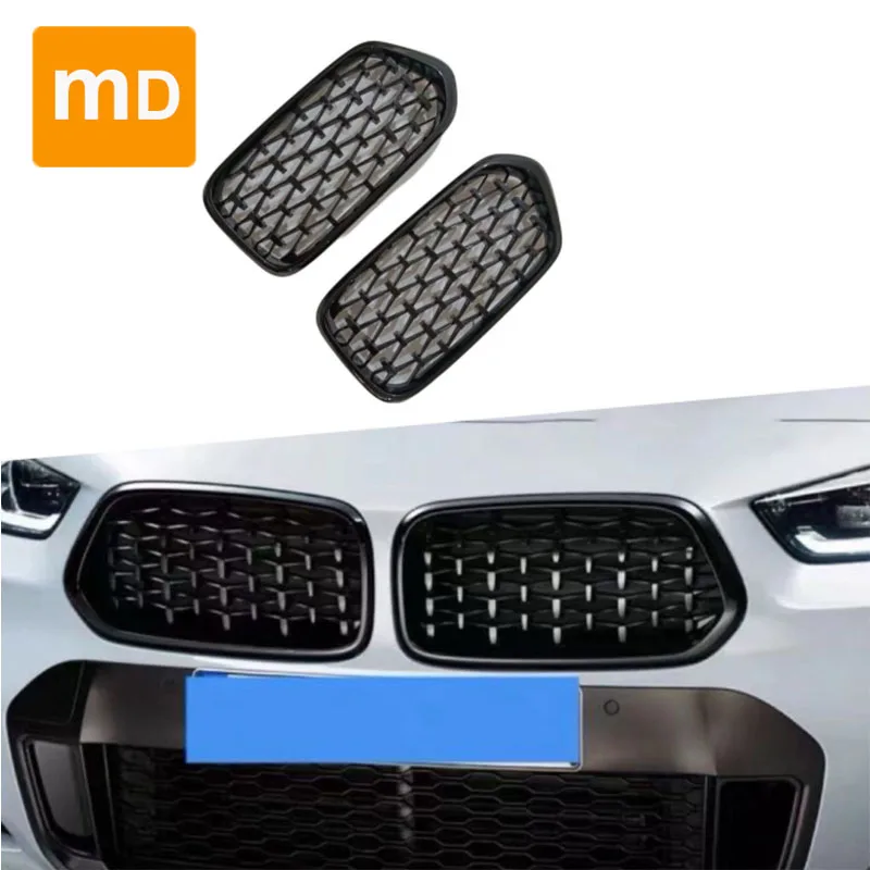 Glossy-Black-Radiator-Grilles-For-2019-2024-BMW-X2F39-Starry-Sky ...