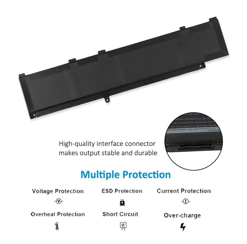 Bateria do Portátil Dell g3 15 3590 3790 3500 3700 g5 5500 5505 se Caderno Série 5000 266j9 72wgv W5w19 M4gwp Kingsener-mv07r - Imagem 3