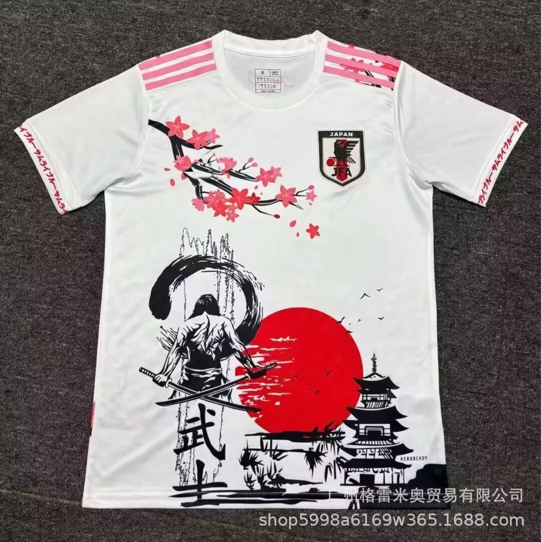 25-26 Urawa Red Diamond Jersey Hiroshima Three Arrows Japan Team Jersey T-shirt Team Uniform Sports Men's and Women's Tops
