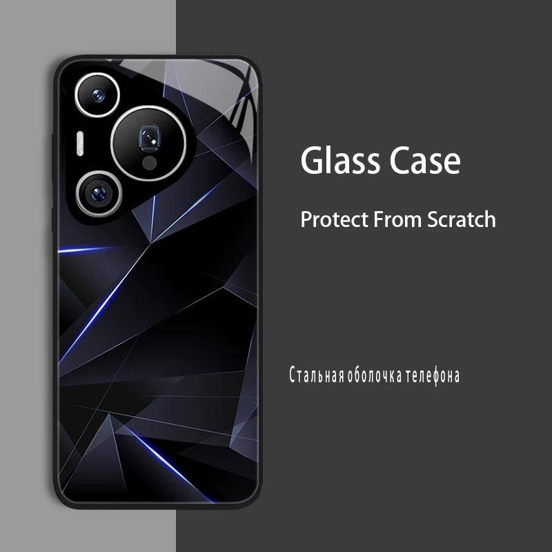 Enhanced Shockproof Tempered Glass Case Cover for Huawei Pura 70 Series