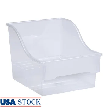 2-Tier Clear Pantry Bin 1