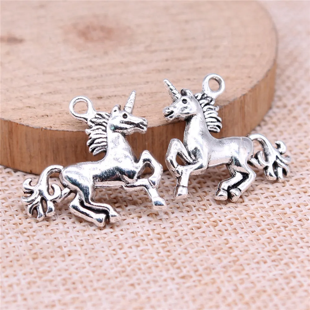 

Car Accessories Lucky Horse Charms Jewellery 22x23mm 10pcs