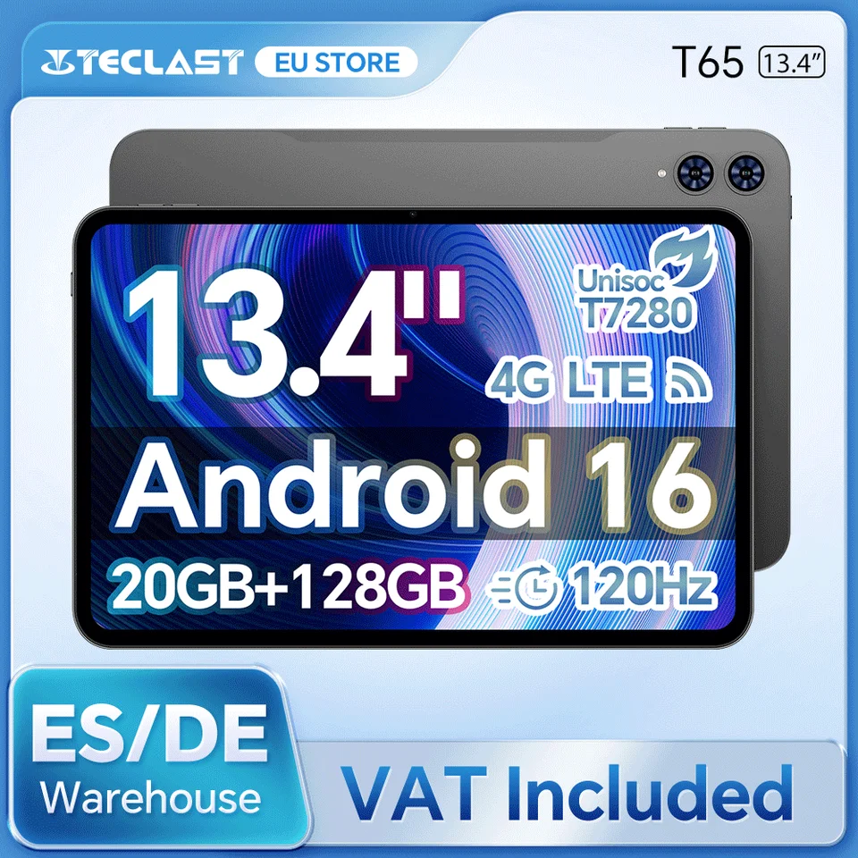 Teclast T65 Android 16 Tablet 13.4