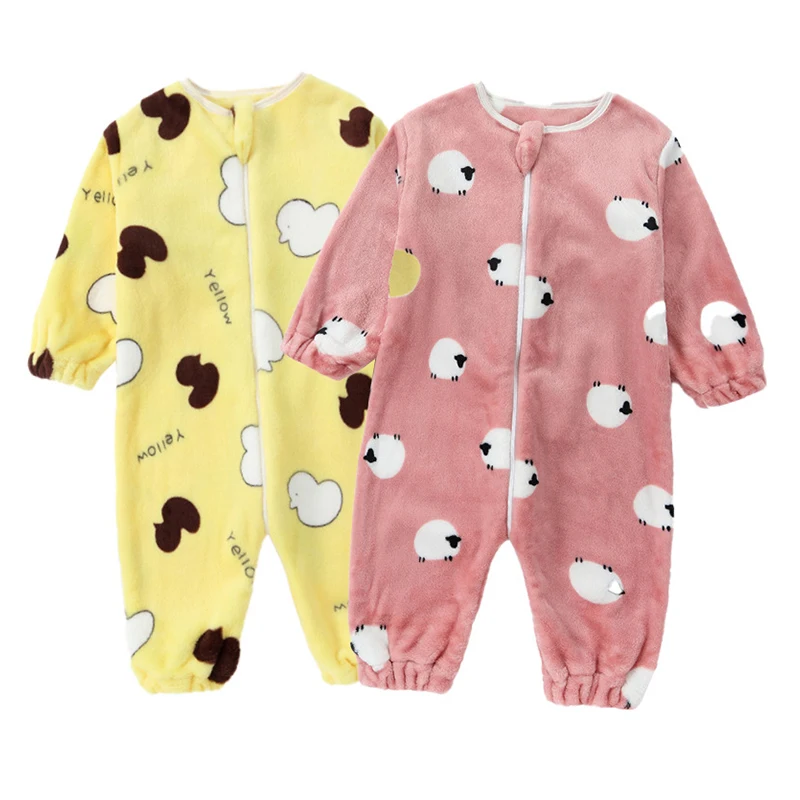 Baby jumpsuit pajamas Winter for New Born Child Baby Fashion Homewear Cotton Clothing Newborn baby/infant Jumpsuit Jumpsui