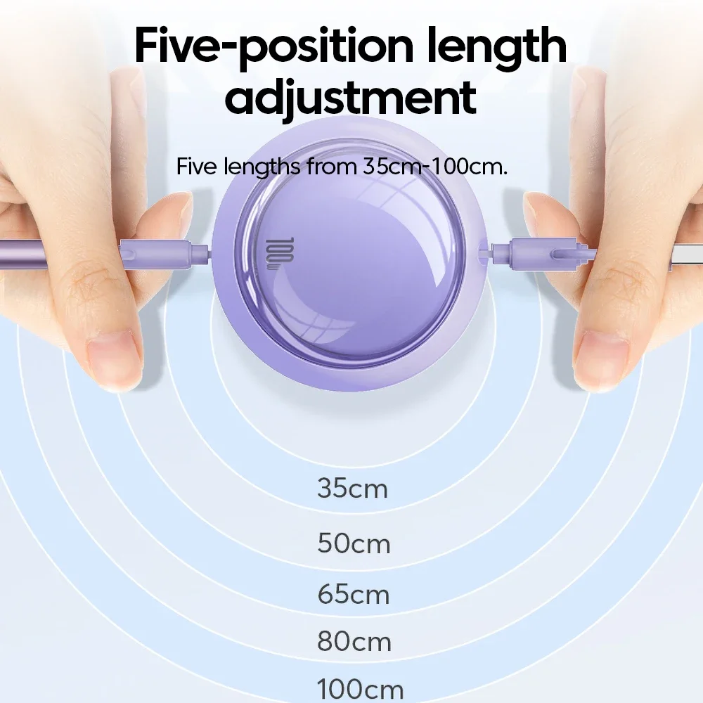 ASUS 100W Multi-Function Retractable Fast Charging Cable