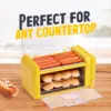 Oscar Mayer Extra Large Countertop 8 Hot Dog Roller and Bun Toaster Oven - Stainless Steel Rollers and Non-stick Warmi 4