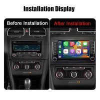 Linux Car Radio Multimedia Player GPS WiFi Carplay Android For VW Volkswagen Skoda Octavia Golf 5 6 Touran Passat B6 Polo Jetta 2