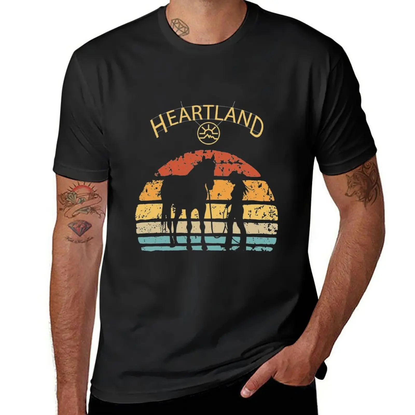 New Heartland Uk, Divertente San Valentino, Black Friday, Boxing Day, Citazione Agricola, Heartland Ranch Alberta, T-Shirt D