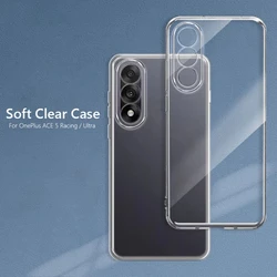 Sleek Transparent Soft TPU Phone Case - Simple Slim Design for ACE5 Ultra (Transparent)