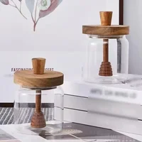 400ml Glass Sealed Jar, Honey Jar with Lid, Home Kitchen Storage Container, Modern Honey Syrup Container, Party Wedding Gifts 1
