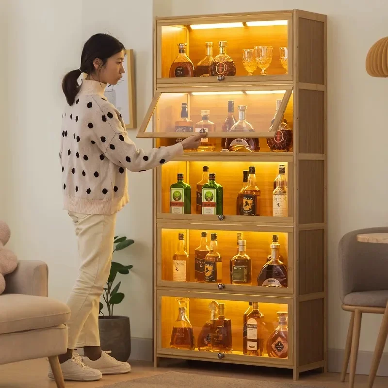 Wine Display Cabinet Living Room Wine Cabinet Showcases Bar Bar Restaurant Multi Storey Locker Weinregal Furniture