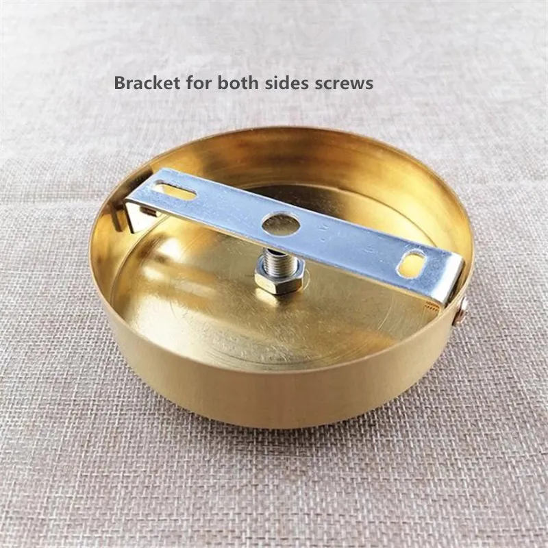Pendant Light Hook Brass Base circular ceiling plate for lighting accessories