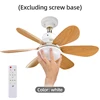 ventilador de techo con luz led soffitto con luce room cooler e27 socket fan led chambre deco ceiling fan with light bombilla 6