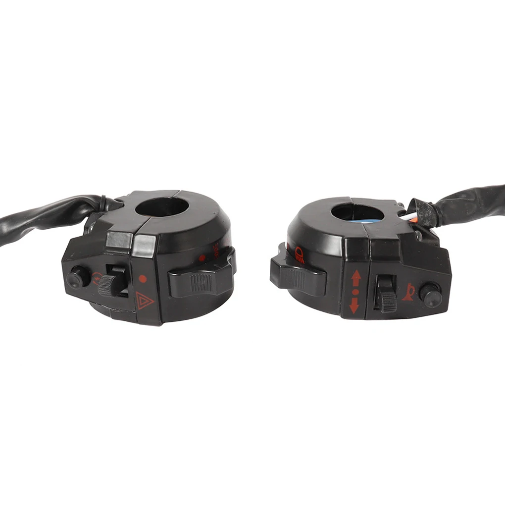 

1 Pair Motorcycle Handlebar Switch Control Button Replacement Lighting Spare
