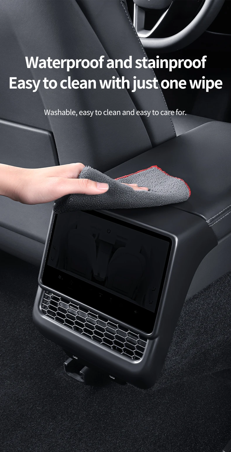 Rear Air Vent Cover For Tesla Model 3 Y Juniper highland back seat Accessories C