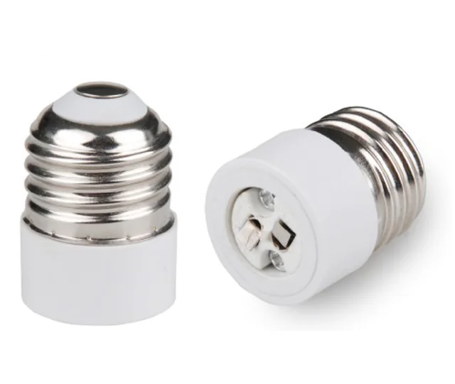 1pc Gu10 E12 E14 E26 E27 G24 GX24Q B22 Fireproof LED CFL Lamp Holder Converter Light Socket Bulb
