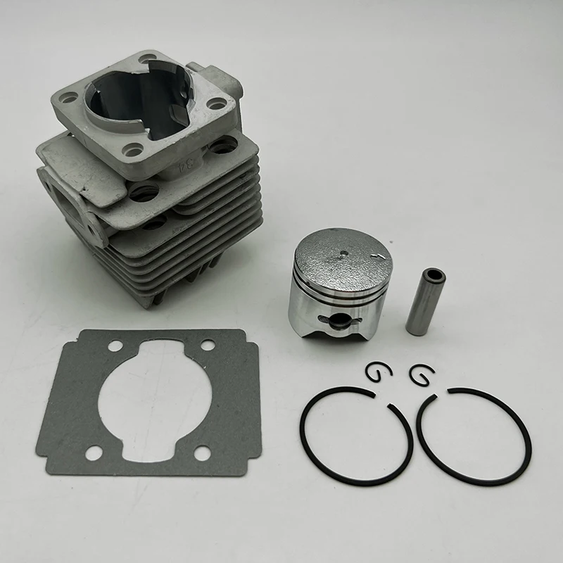 34MM Cylinder Piston Kit For 1E34F TL26 CG260 BC260 34 34F Brush Cutter Grass Trimmer Spare Part brush cutter accessories mower accessories piston rings