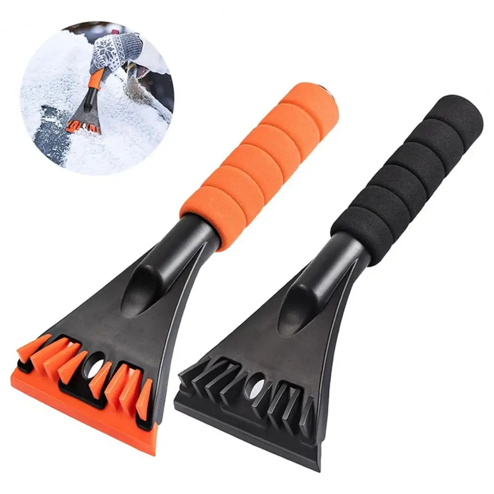 Low-temperature Resistant Shovel Winter Driving Tool Durable Ice Snow Scraper with Non-slip Handle for Windscreen for Versatile