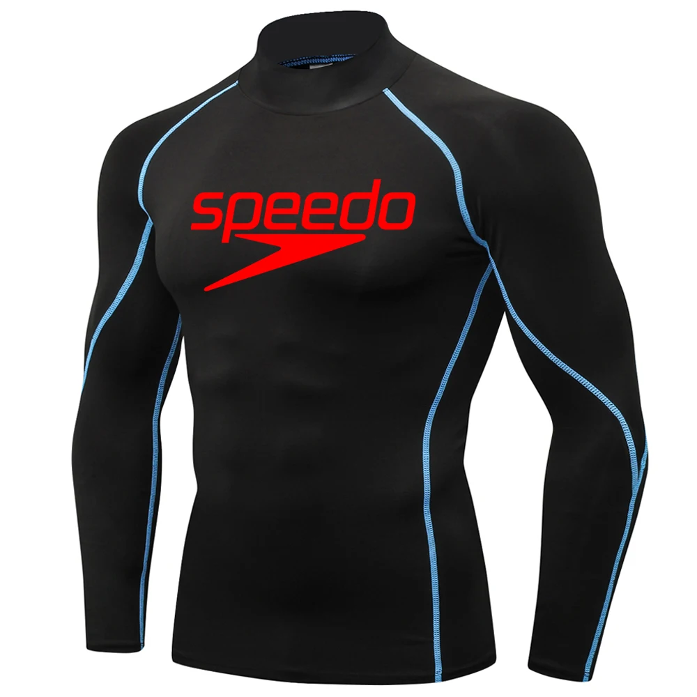 Rash Guard Men Swimming Tights Long Sleeve Surf Diving
