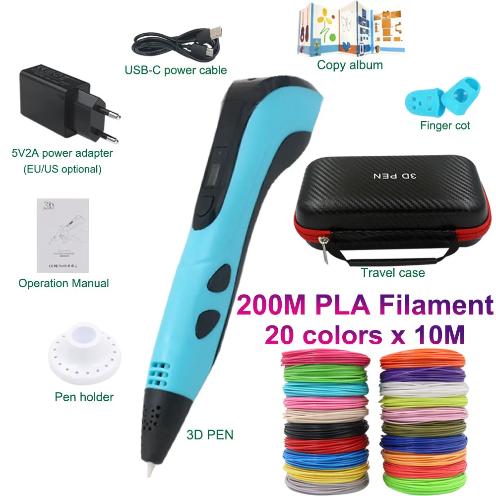 3D Pen With Digital Display, 3D Pen For Kids