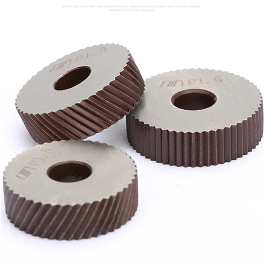 Lathe Tool Reticulated/Straight Knurling Knife Wheel