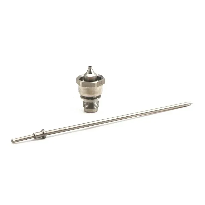 SMaster 일본제 HVLP 수동 핸들 W-200 스프레이건 깍지 니들 에어 캡 키트, W200 페인트 스프레이건, 1.2mm, 1.5mm, 1.8mm, 2.0mm, 2.5mm