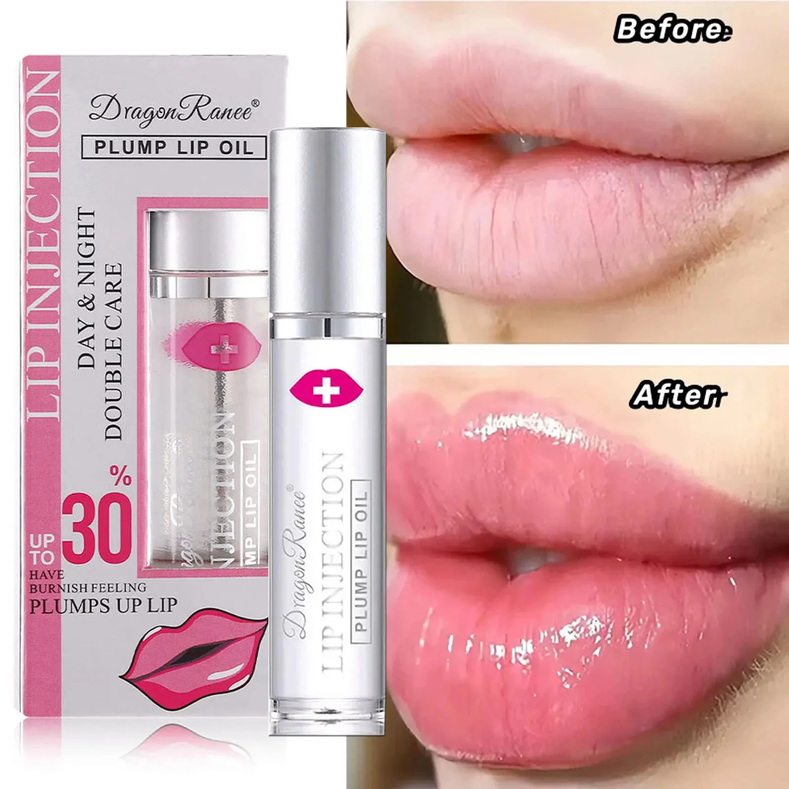 Instant Lip Plumping Essential Oil Nourishing Antiwrinkle Moisturising Sexy Lip Care Ultimate Plumping Lip Gloss Serum Cosmetics 6
