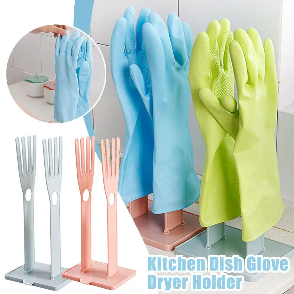 Portable Kitchen Dish Glove Dryer Holder Removable Desktop Drying Storage Rack For Kitchen Towe Dishl Drying Washing Rack S E4T1 2