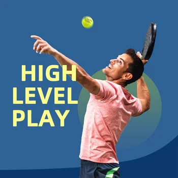 3pcs Padel Balls Practice Tennis Ball Paddle Tennis Balls High Bounce Tennis Balls 4