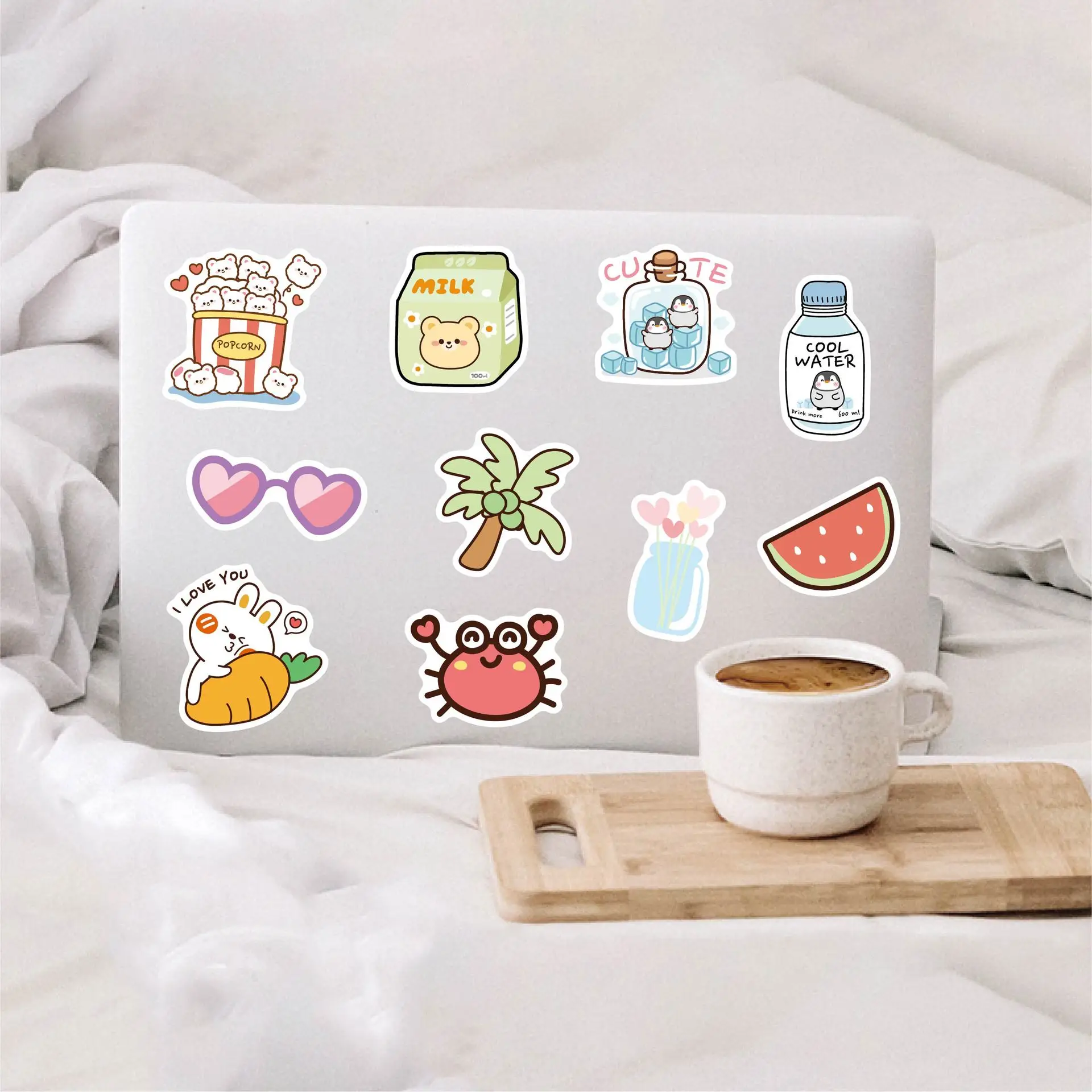 Kawaii Cartoon Little Girls Decorative Stickers Set, Cute Girl Sticker –  MyKawaiiCrate