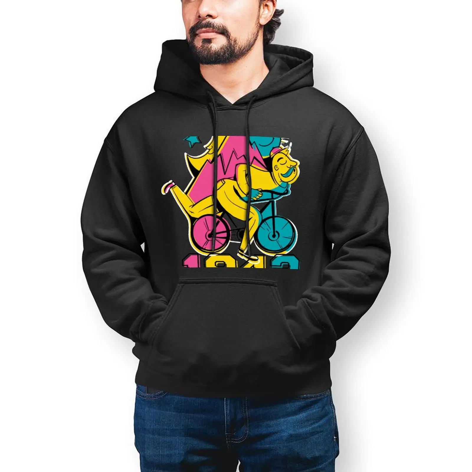 

Albert Hoffman Bicycle Day Casual Hoodies Couple 1943 Cycle Lsd Trip Acid Day Y2k Pullover Hoodie Streetwear Hooded Sweatshirts