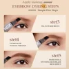 Pressing Eyebrow Pen Natural Wild Microblade Brow Effect Quick Drying Waterproof Lasting Durable Eyebrow Coloring Cosmetic 4